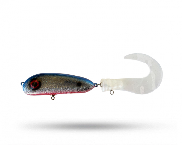 Brunnberg Lures BB Tail Shallow - Glitter Dawn i gruppen Fiskedrag / Tailbeten hos Örebro Fiske & Outdoor AB (BB Shallow Dawn)